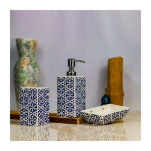 Rectangular Bath Accessories Set of 3