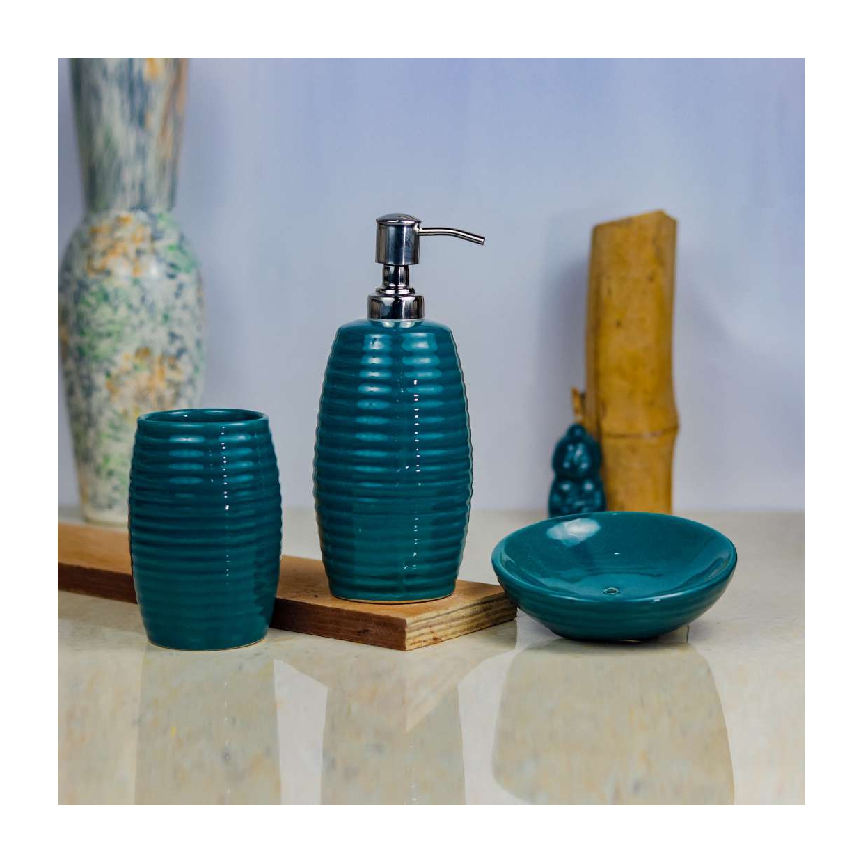 Ribbed Round Design Set of 3 - Image 3