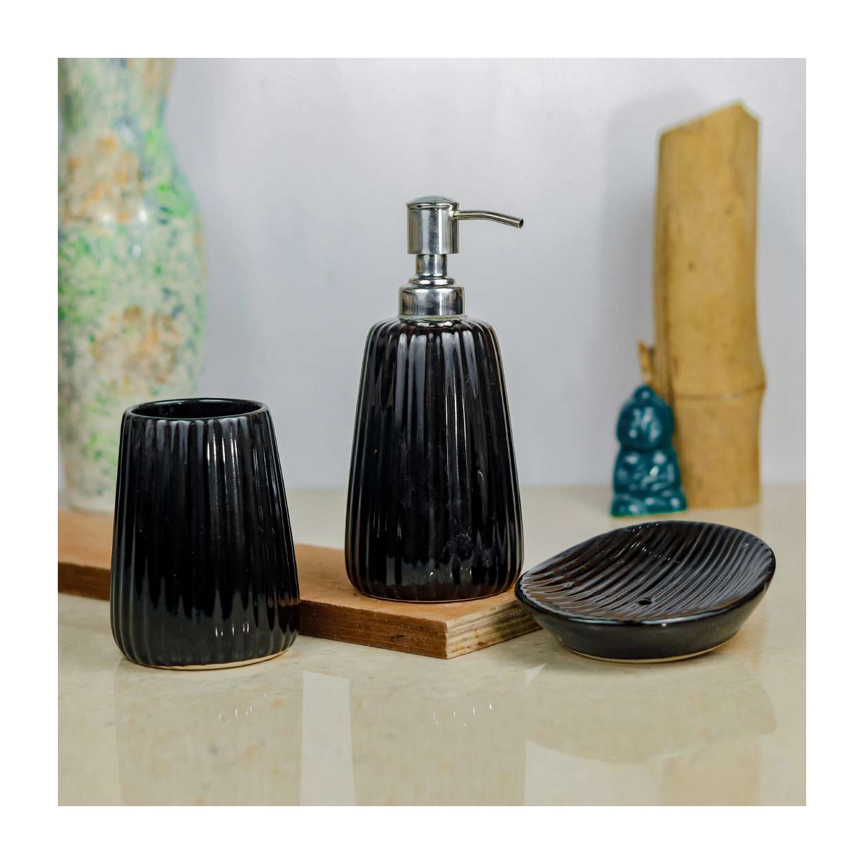 Ribbed Round Design Set of 3 - Image 6