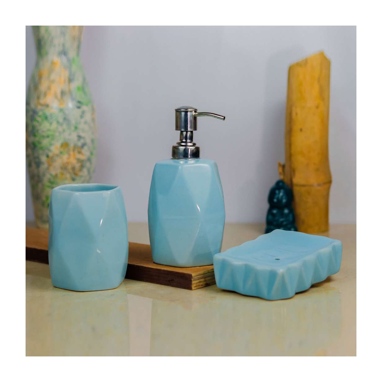 Diamond Bath Set of 3 - Image 8