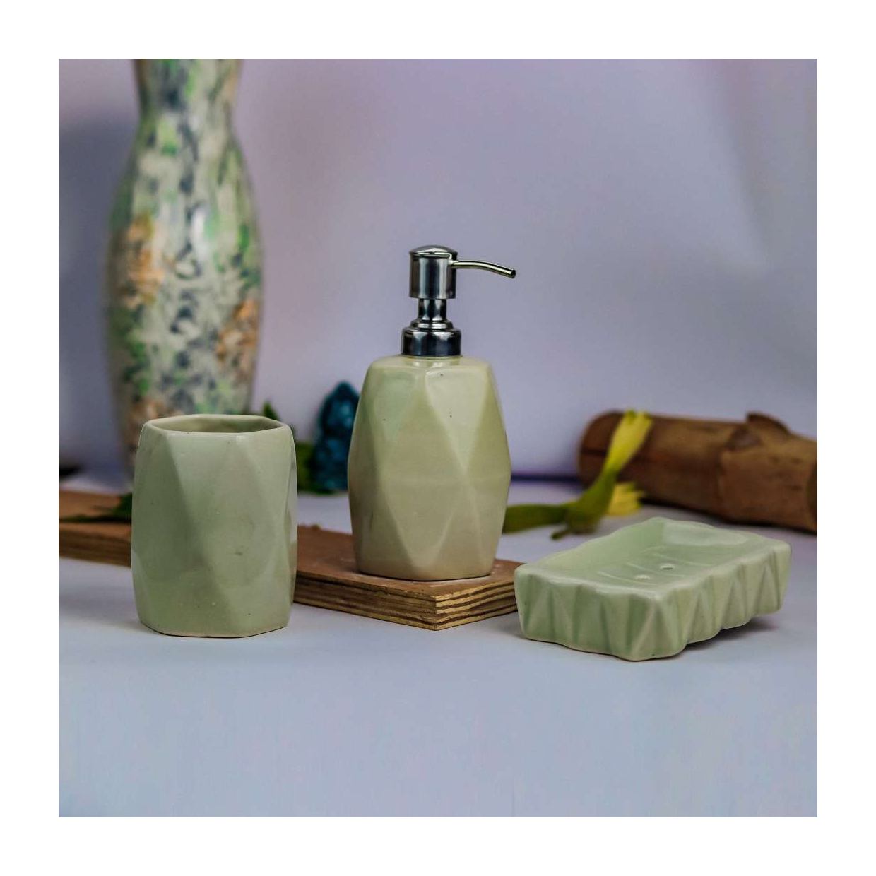 Diamond Bath Set of 3 - Image 6