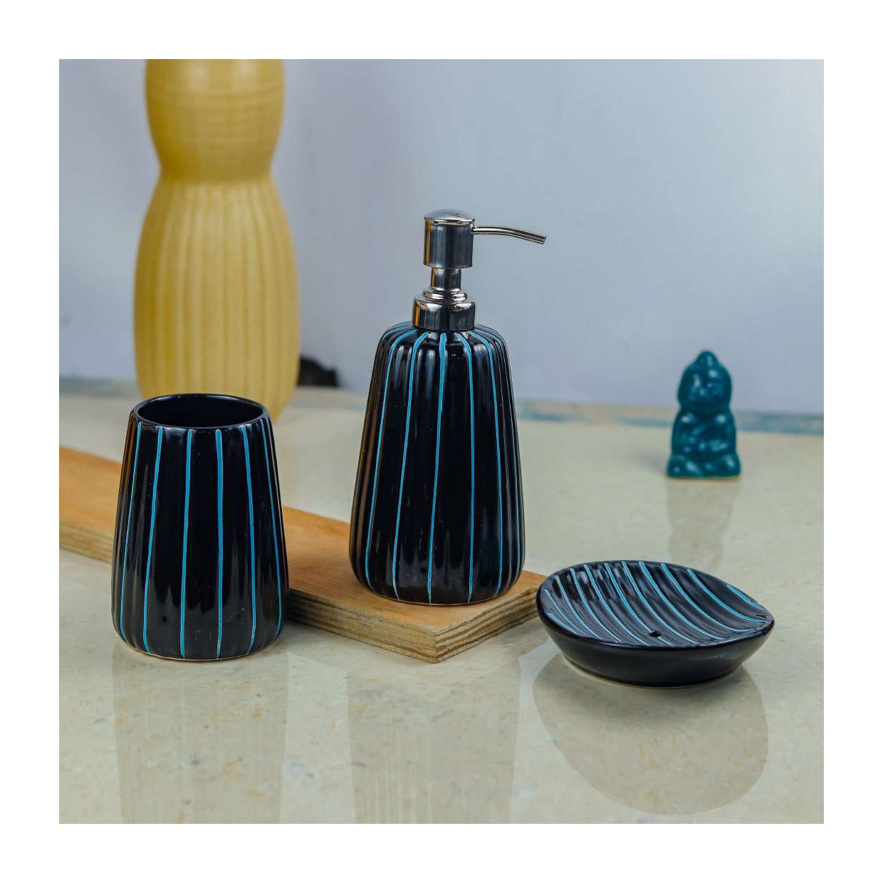 Ribbed Round Design Set of 3 - Image 9