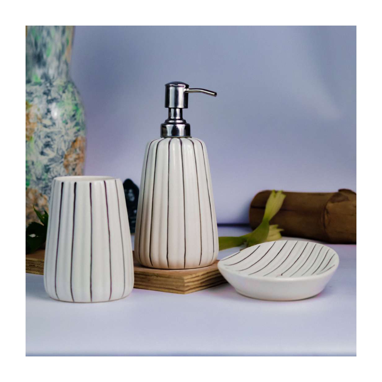 Ribbed Round Design Set of 3 - Image 11