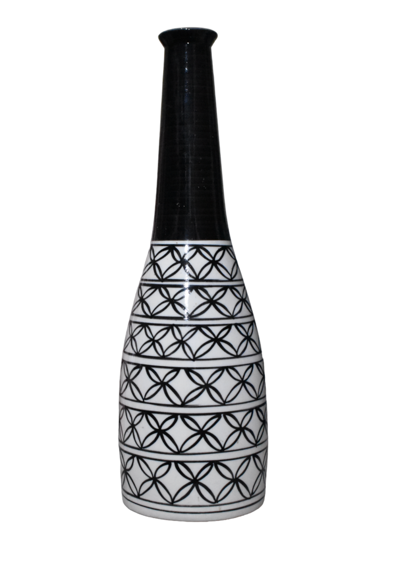 Handcrafted Bottle Shaped Flower vase