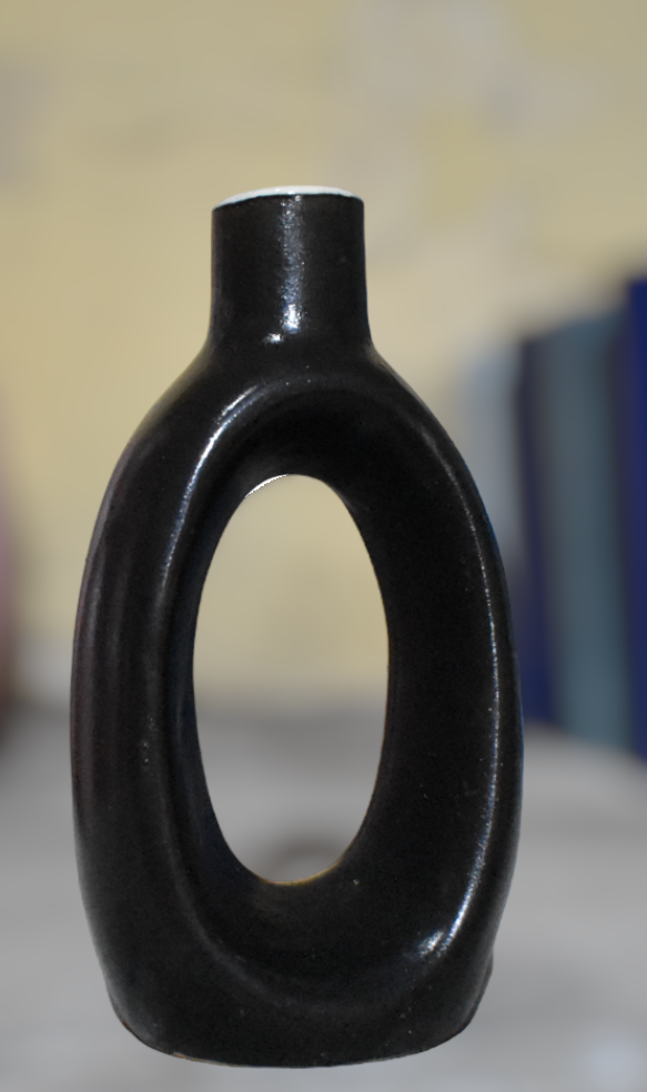 Minimalist Boho Round Decorative Vase - Image 2