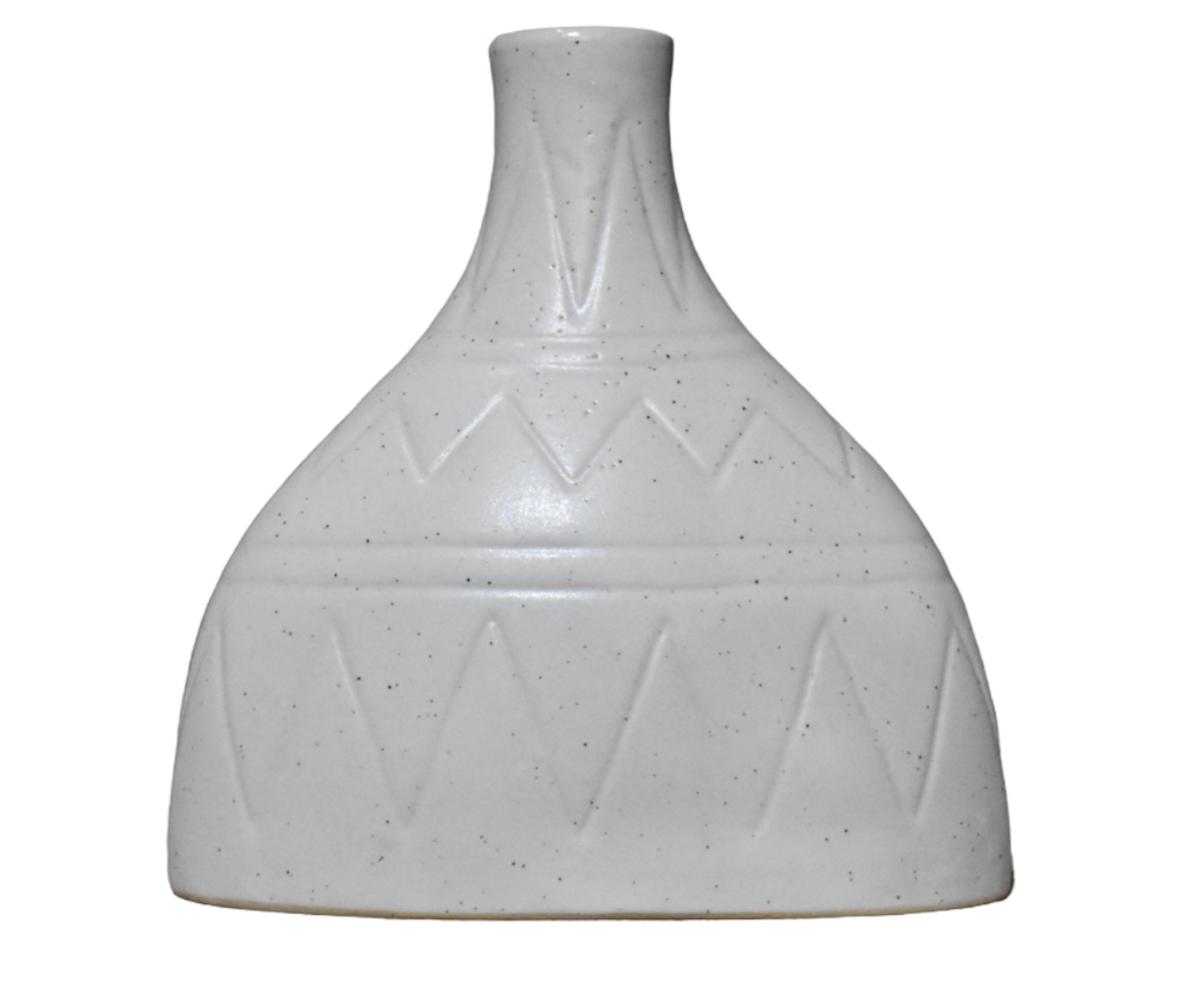 Elegant Ceramic Bottle-Shaped Vase – White - Image 5