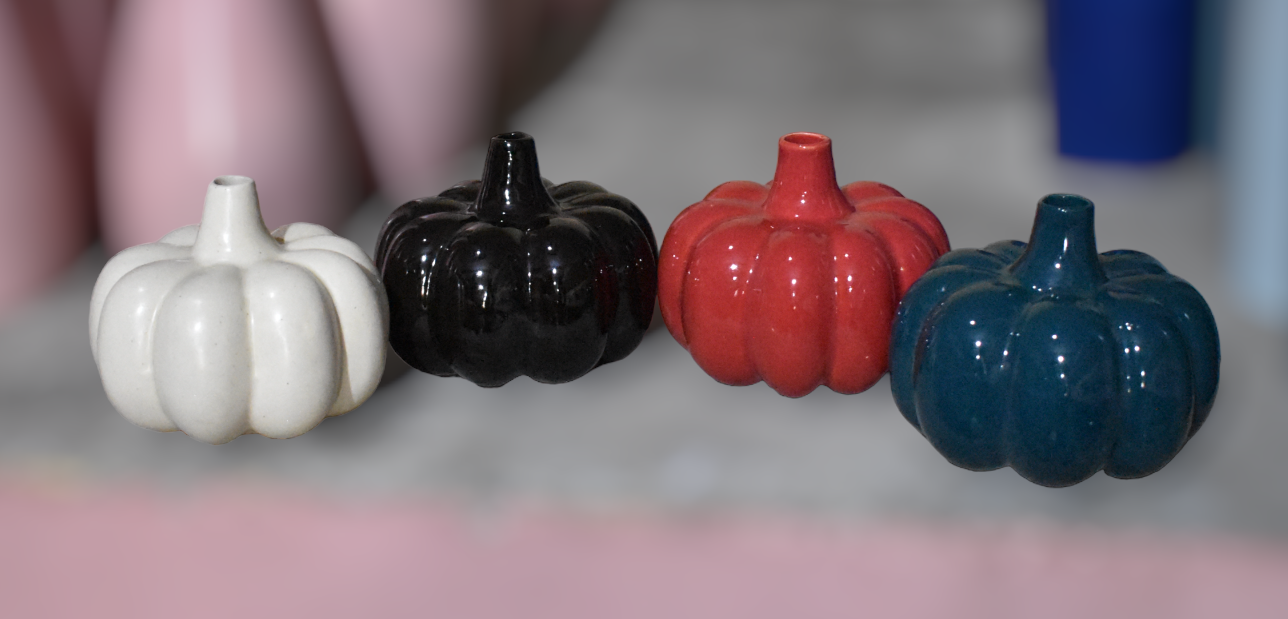 Pumpkin Decorative Flower Vase - Image 5