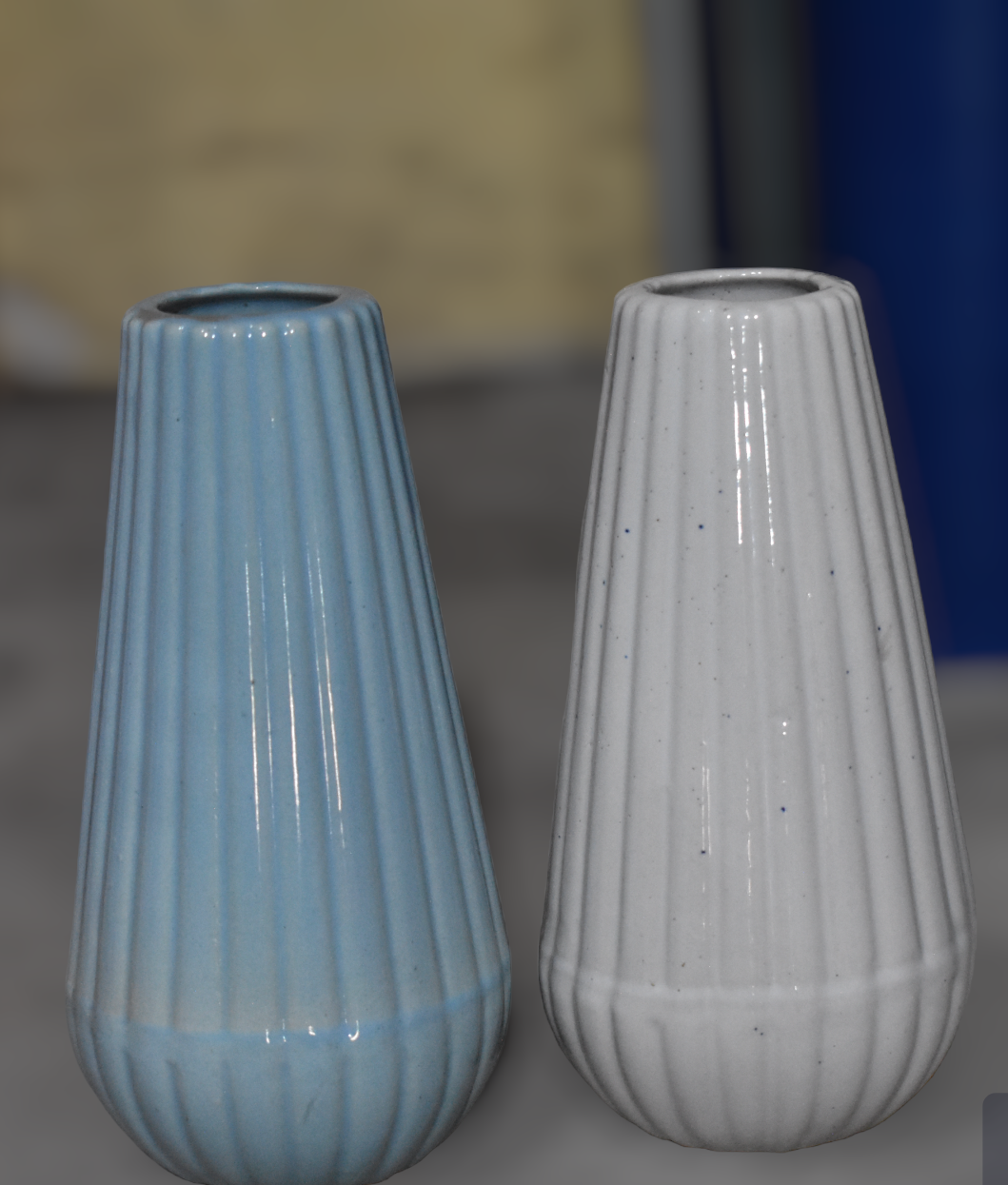 New Glossy Stripe Line Vase - Image 7