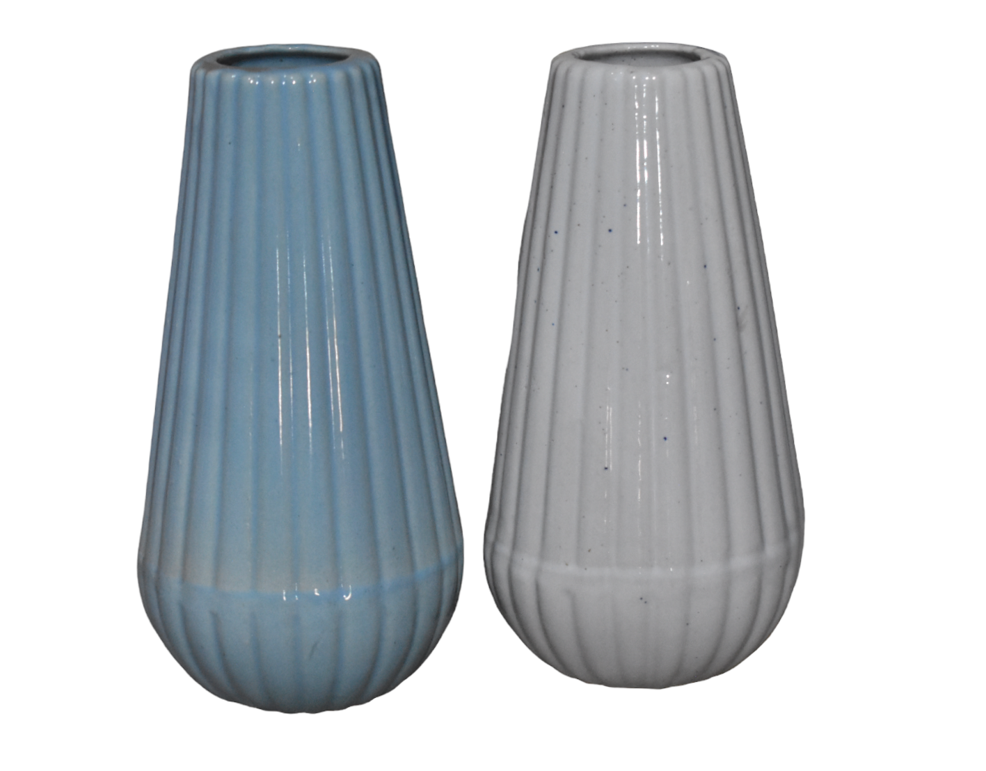 New Glossy Stripe Line Vase - Image 8