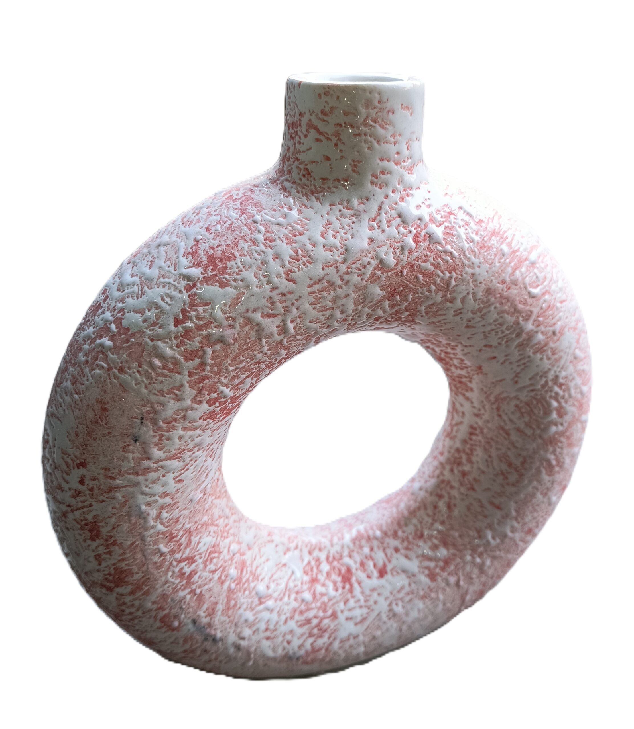 Handmade Ceramic Donut Vase - Image 17