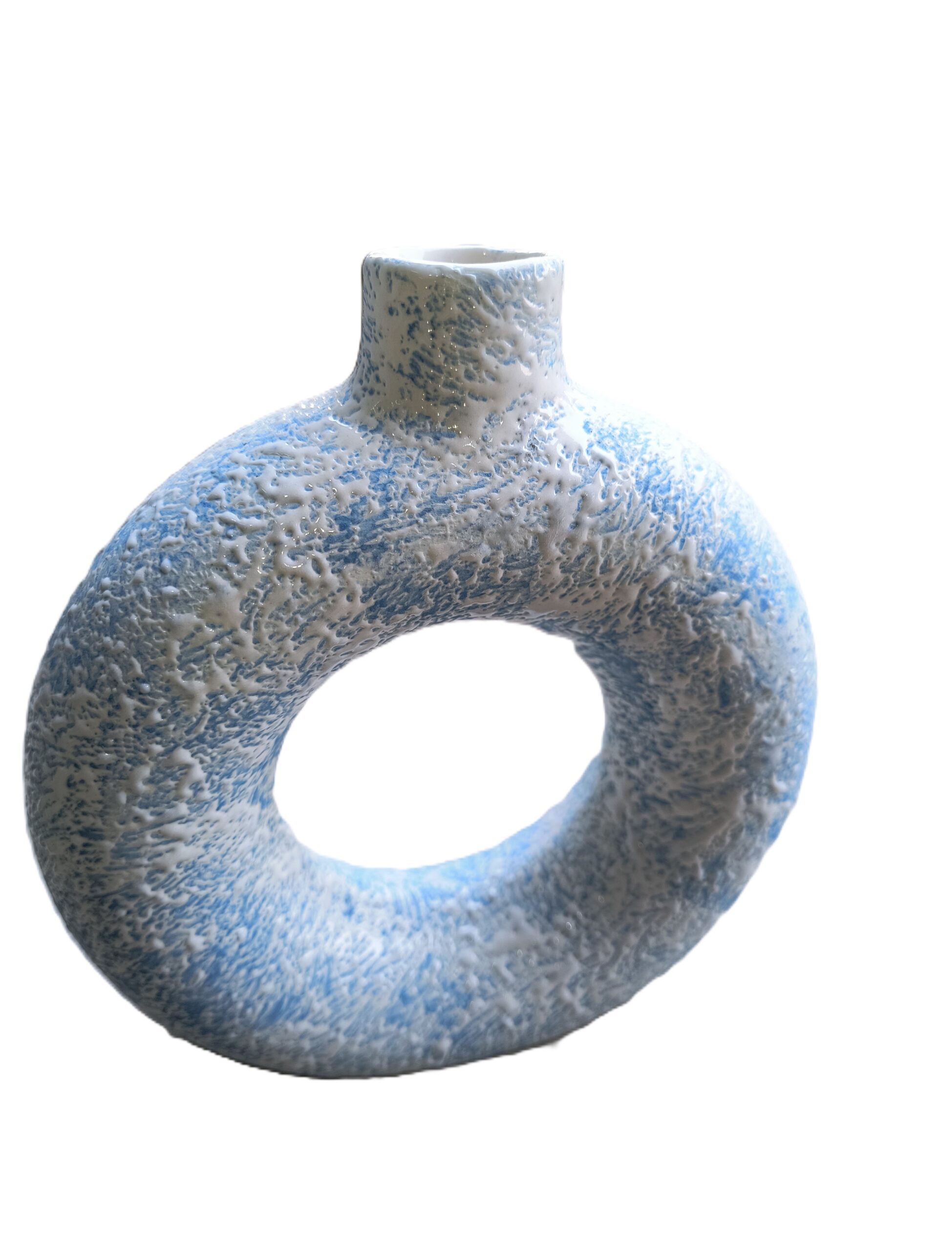 Handmade Ceramic Donut Vase - Image 19