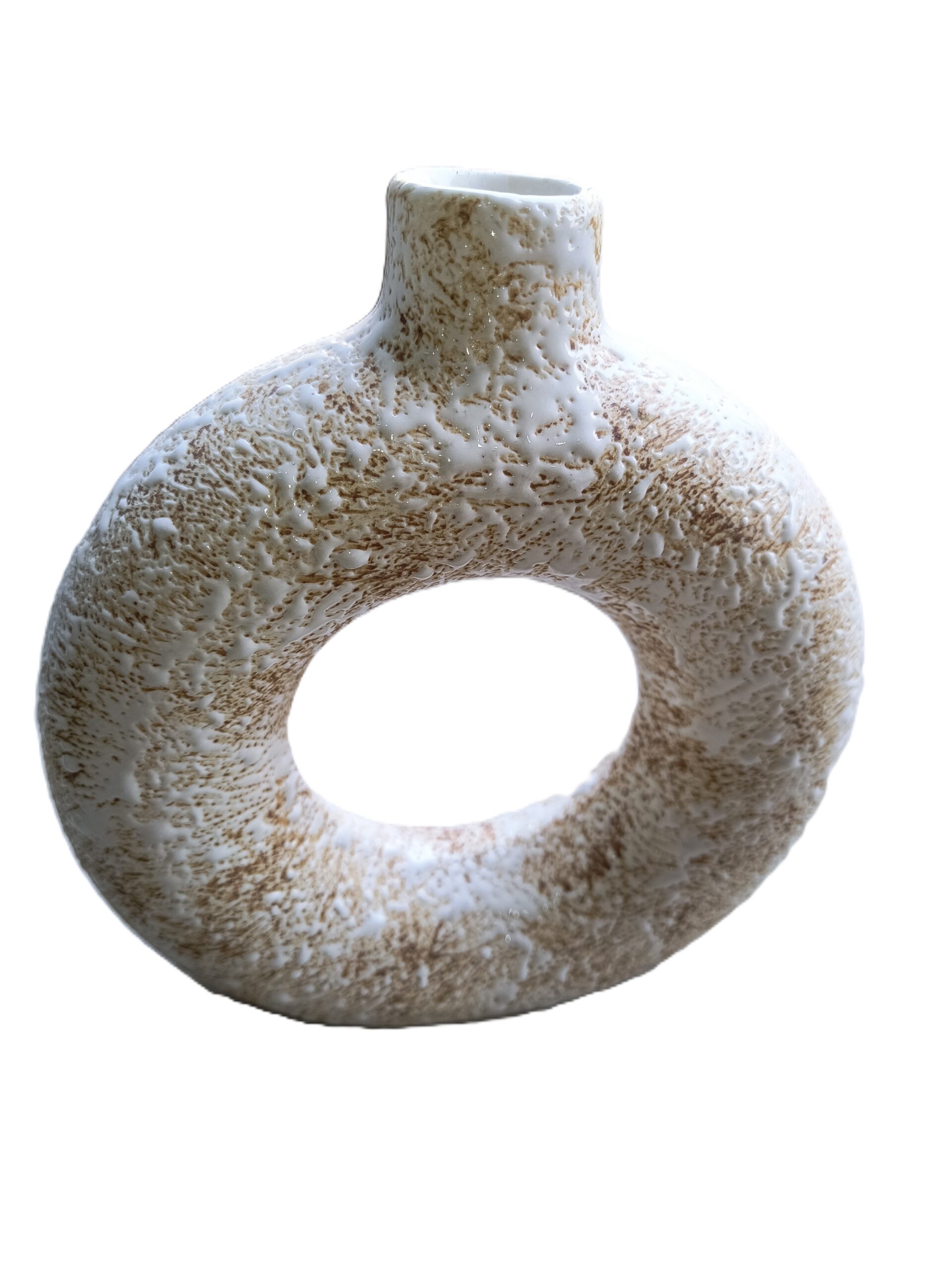 Handmade Ceramic Donut Vase - Image 20