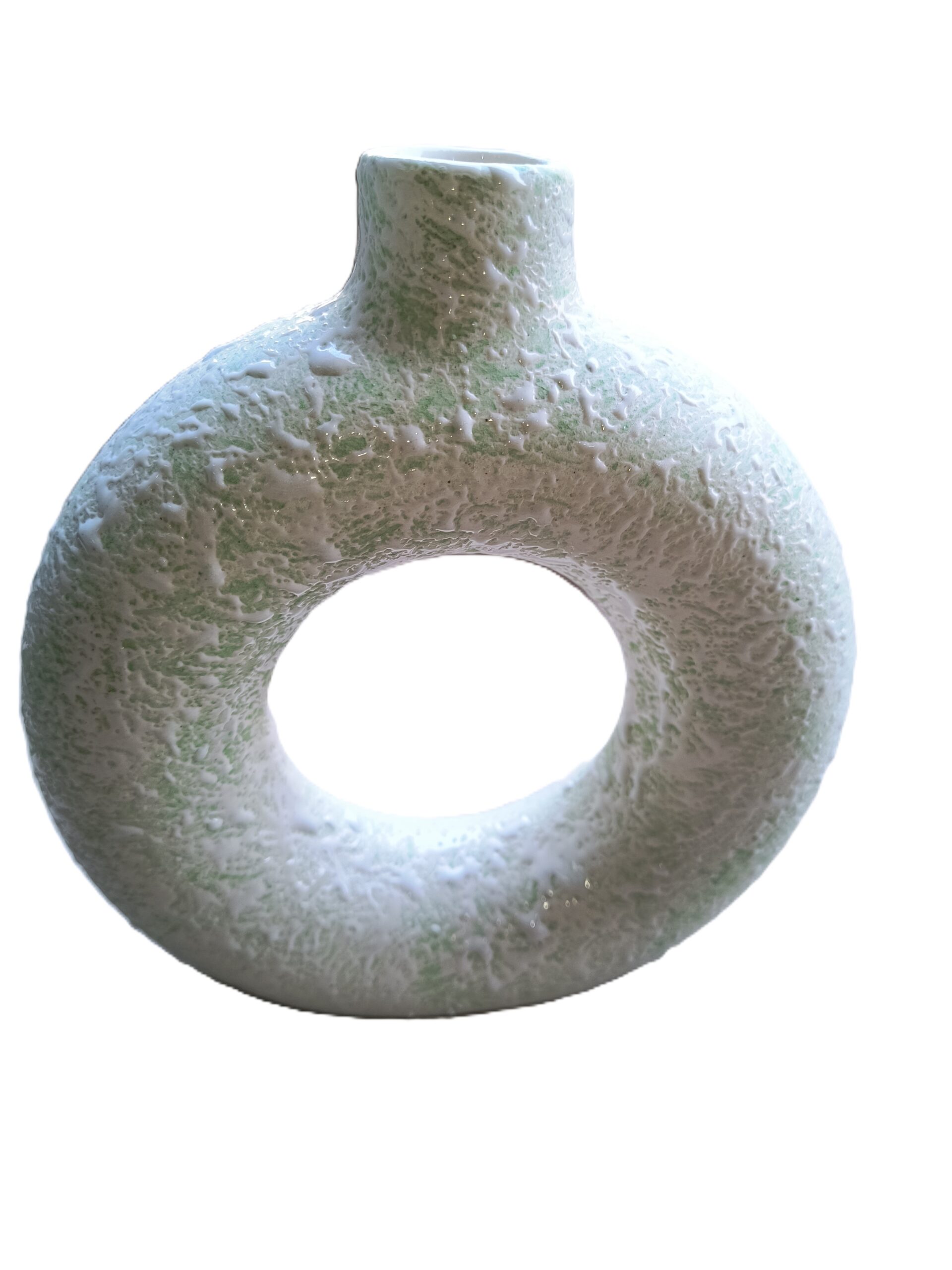 Handmade Ceramic Donut Vase - Image 21