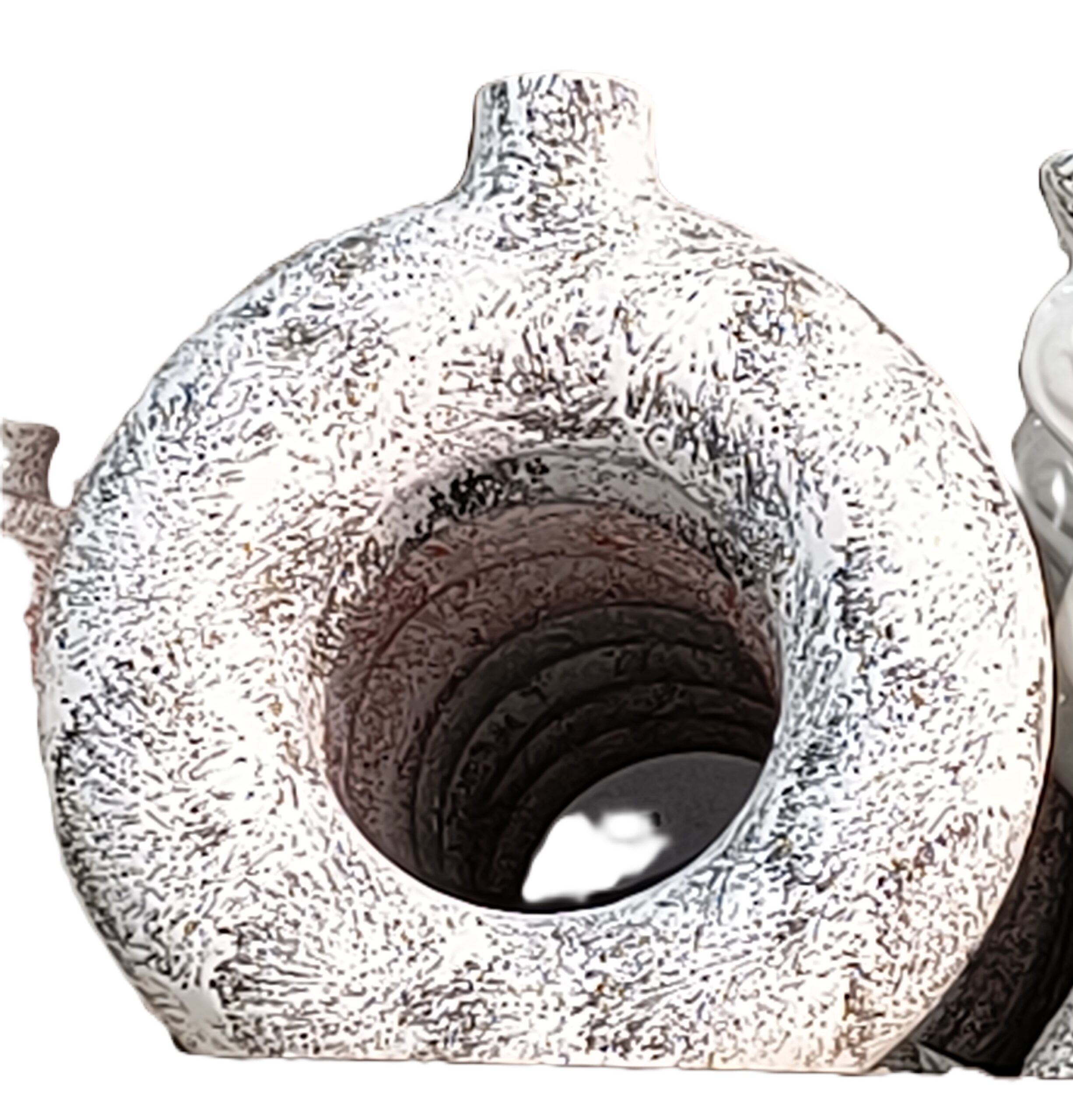 Handmade Ceramic Donut Vase - Image 22