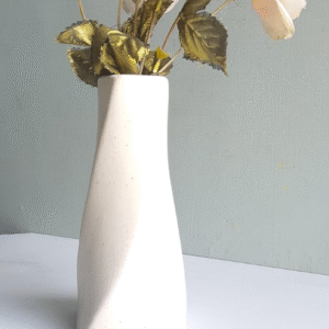 Twisted Ceramic Vase