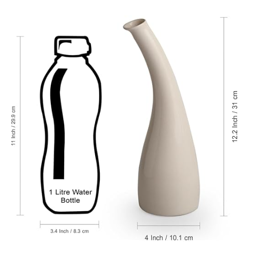 Tilted Modern Decorative Vases - Image 5