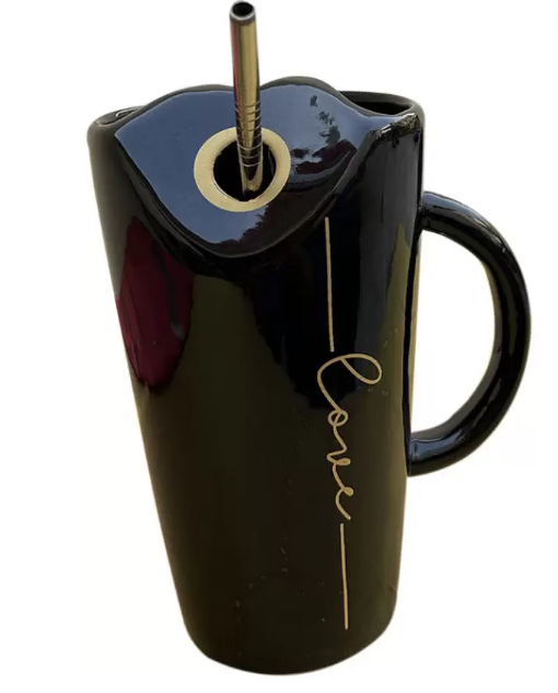 Marble Finish Ceramic Coffee Mug - Image 4