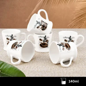 Ceramic Coffee Cup & Tea Cup Set