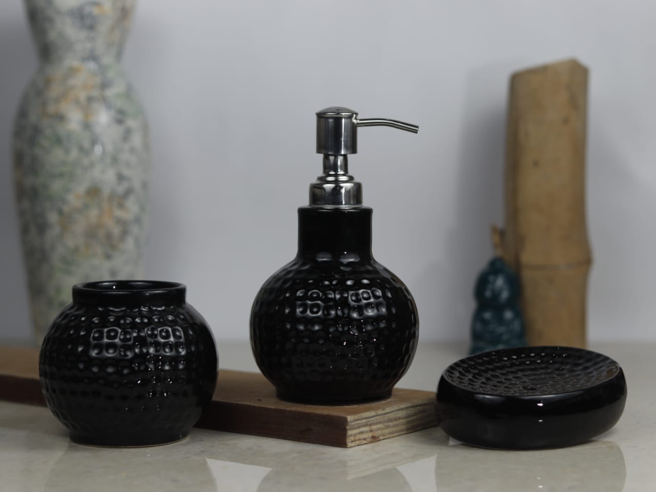 Ceramic Round Dispenser Set of 3 - Image 10