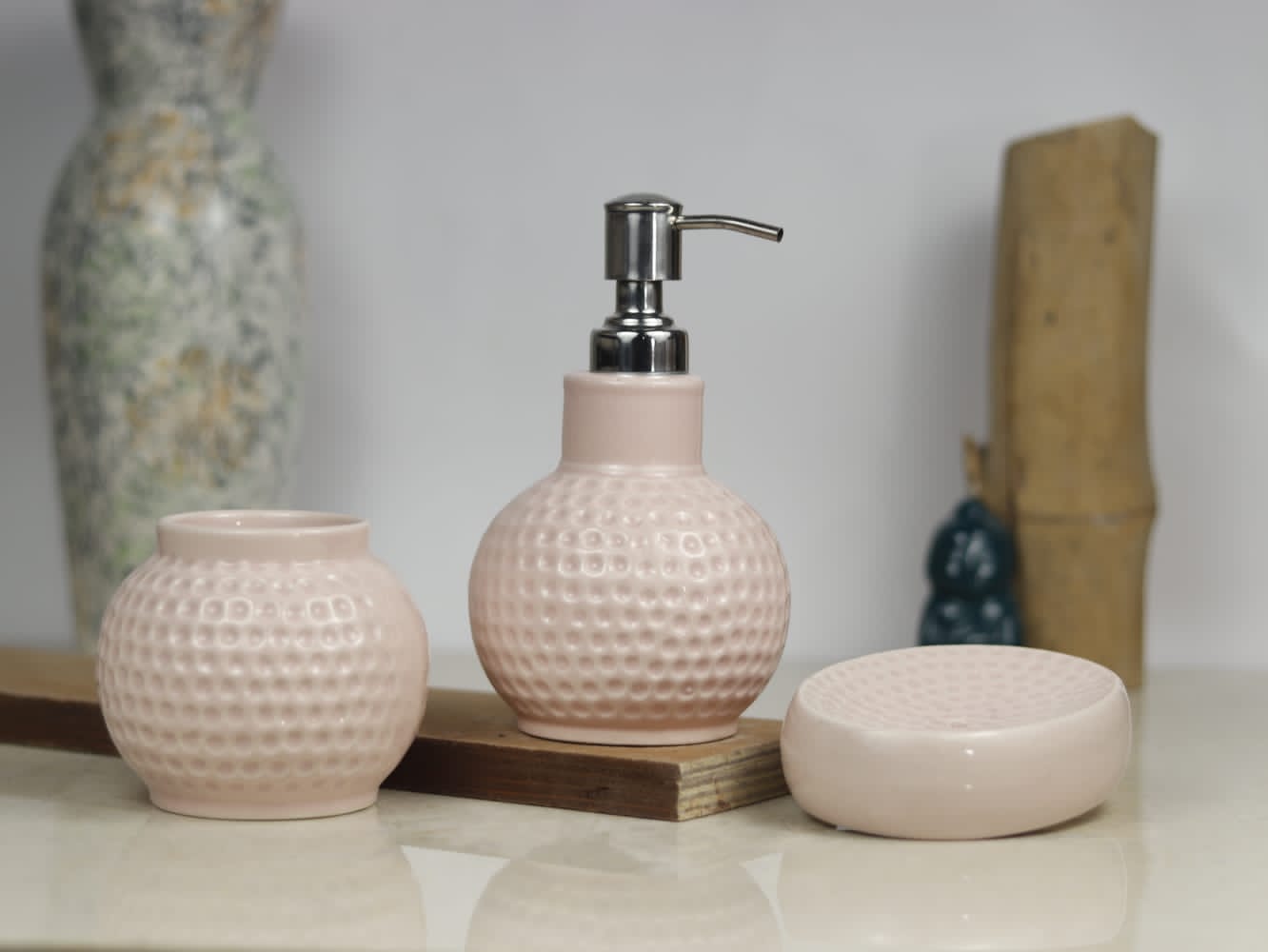 Ceramic Round Dispenser Set of 3 - Image 11