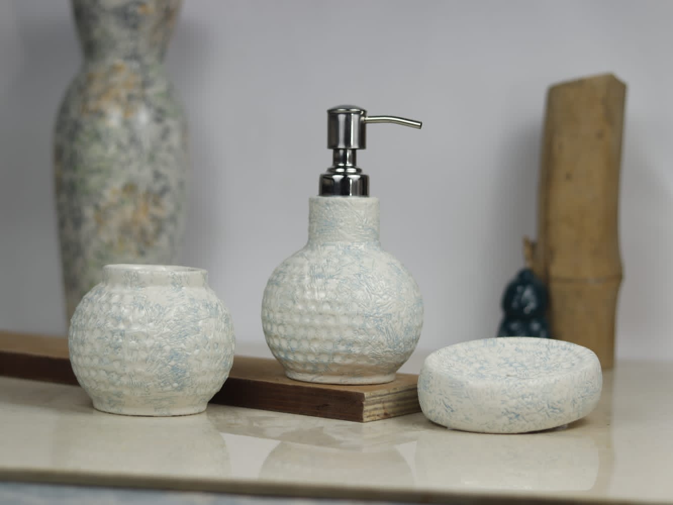 Ceramic Round Dispenser Set of 3 - Image 12