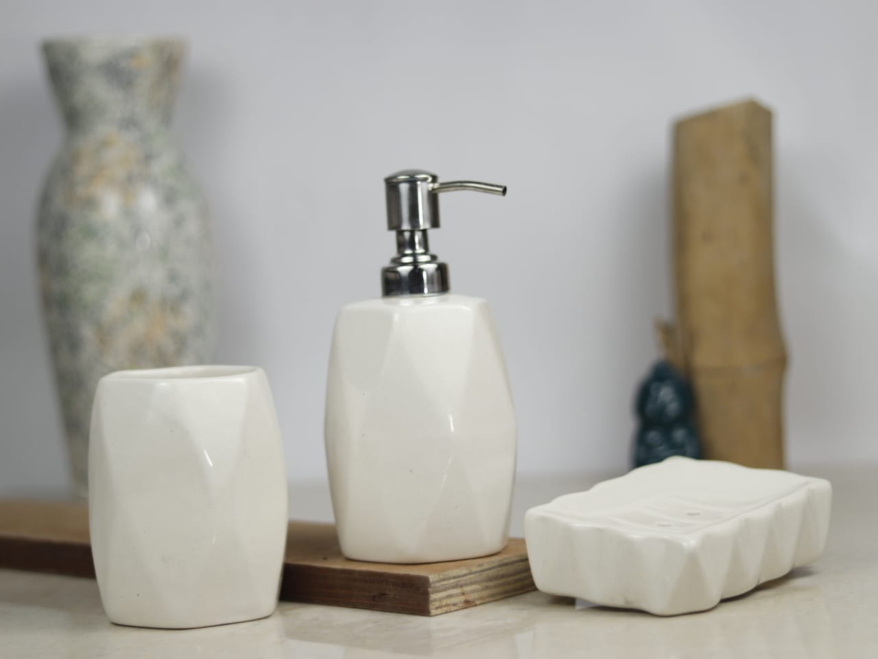 Diamond Bath Set of 3 - Image 4