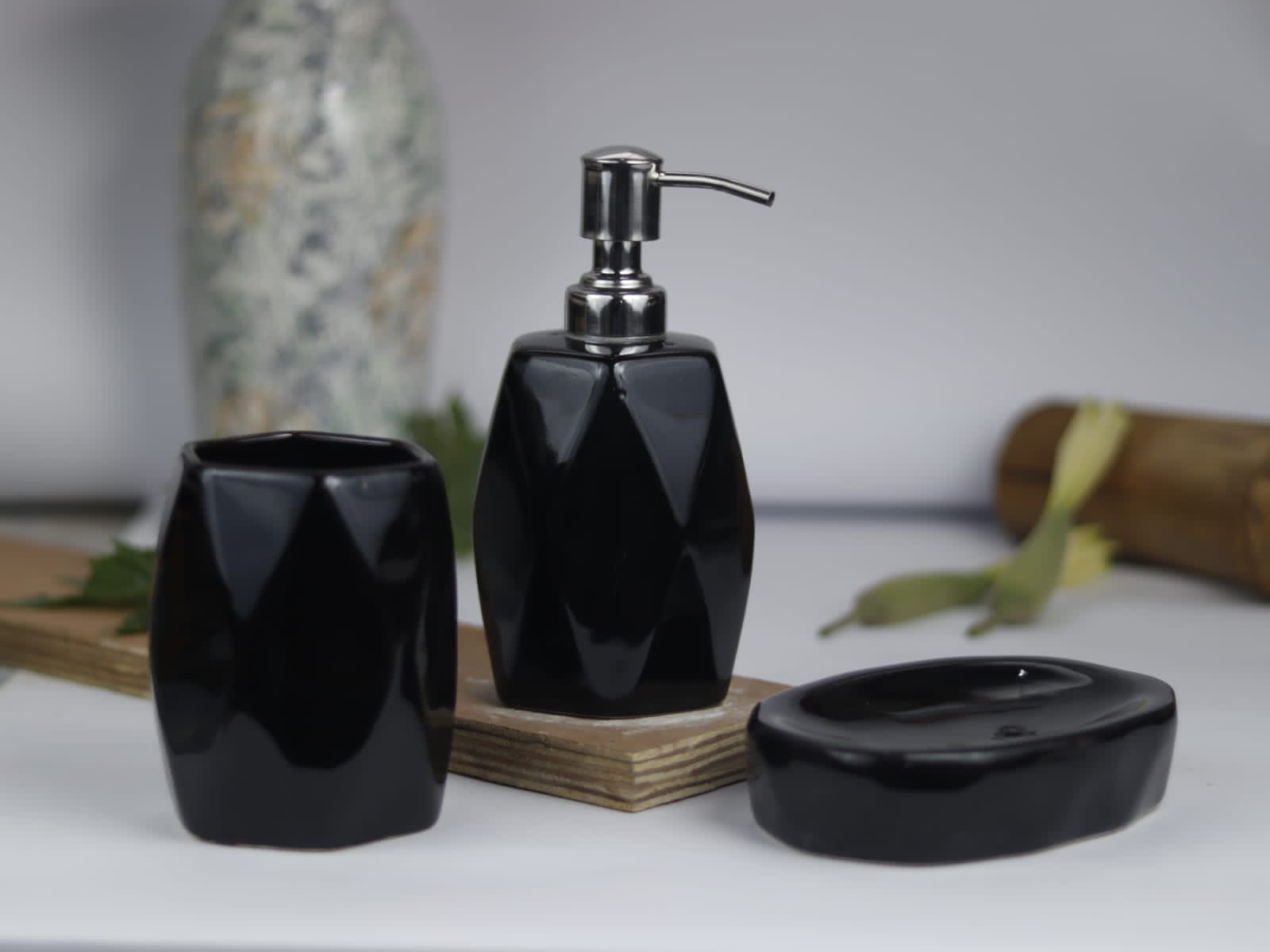 Diamond Bath Set of 3 - Image 3