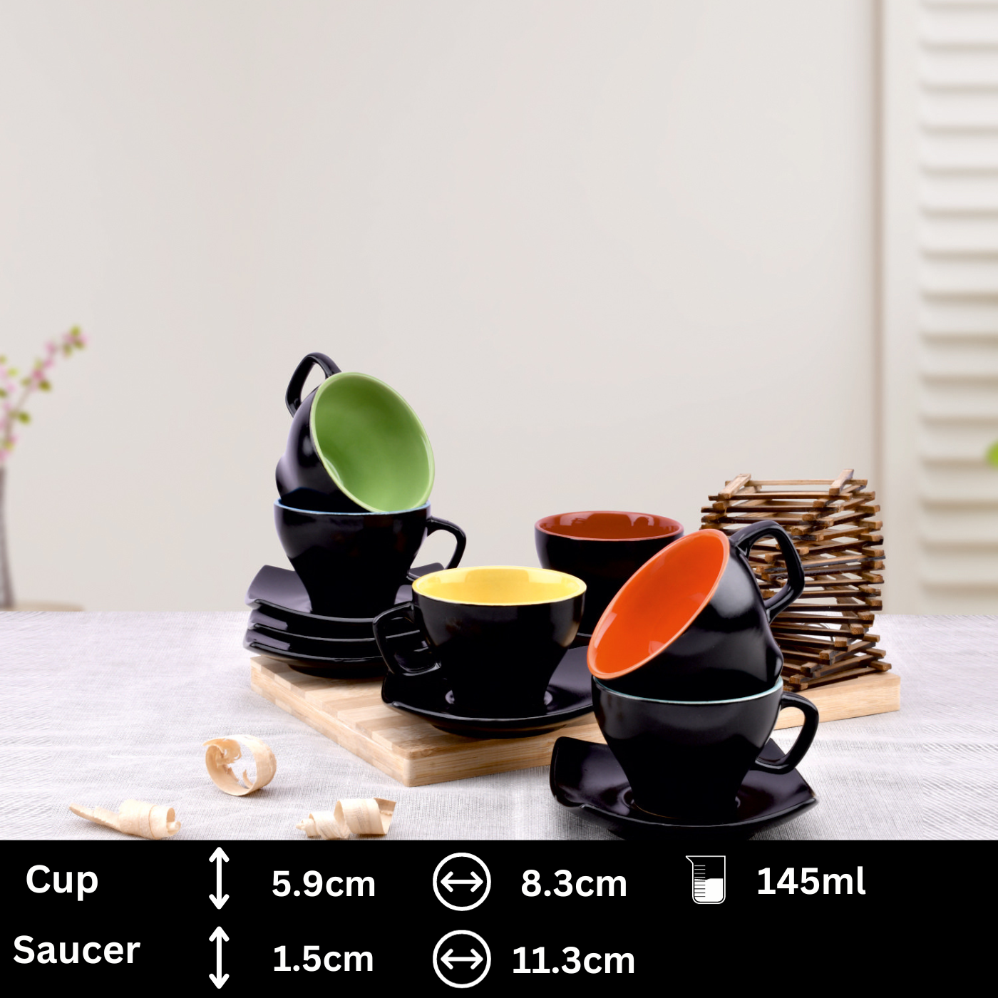 Shine Cup & Saucer Set