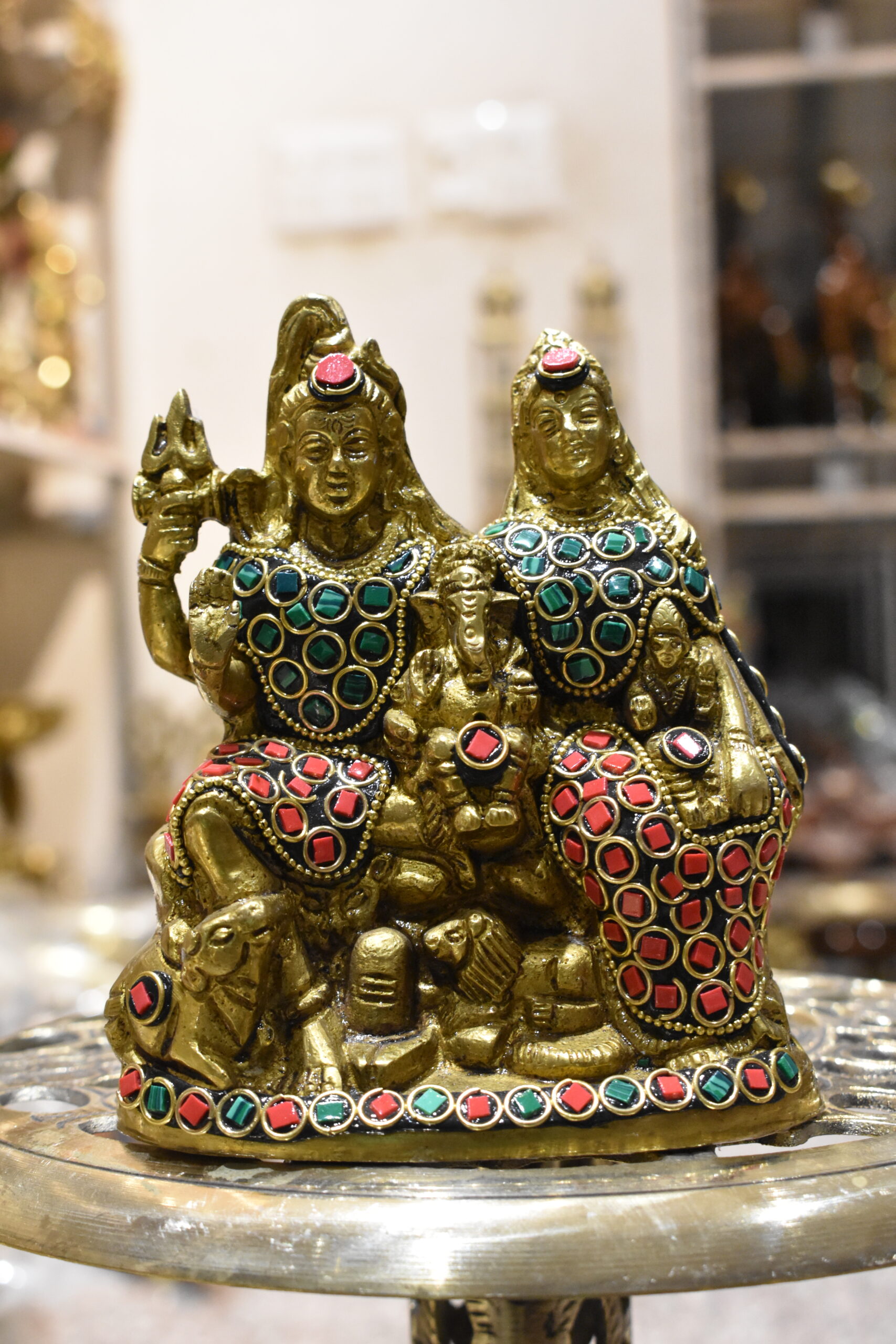Brass Shiv Parivar Idol