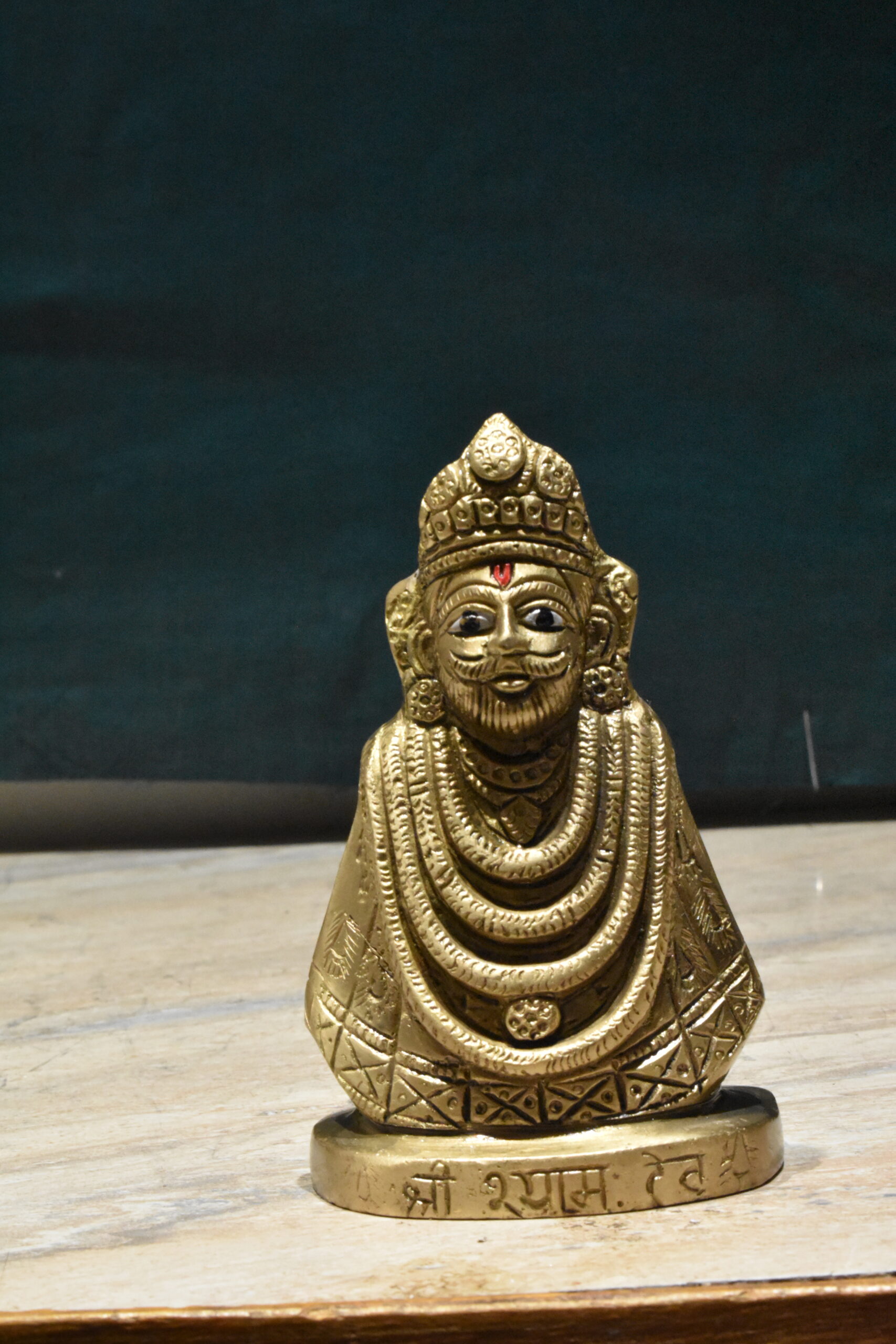 Brass Shyam Dev Statue - Image 5