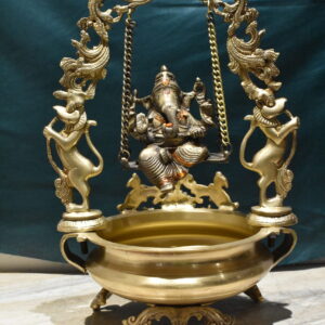 Ganesh Ji Urli Bowl with Ethnic Design