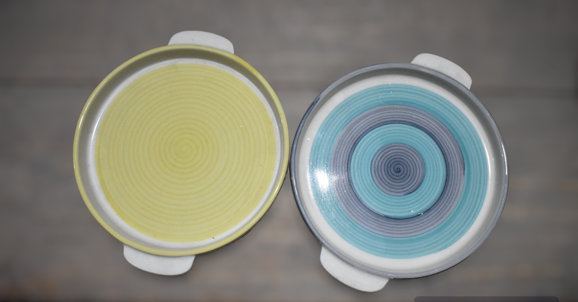 Handcrafted Ceramic Pizza Plate – 8 Inches - Image 4