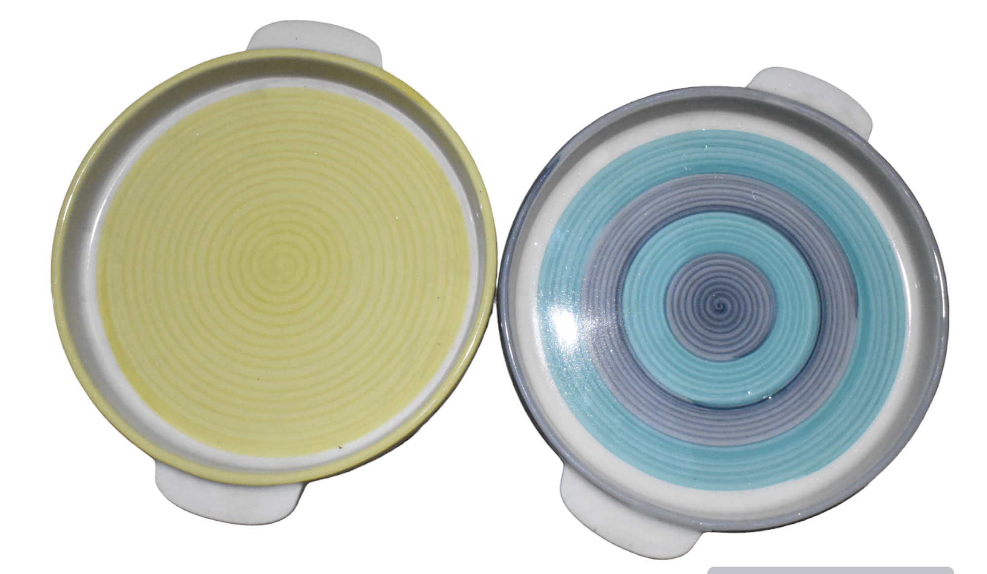 Handcrafted Ceramic Pizza Plate – 8 Inches - Image 5