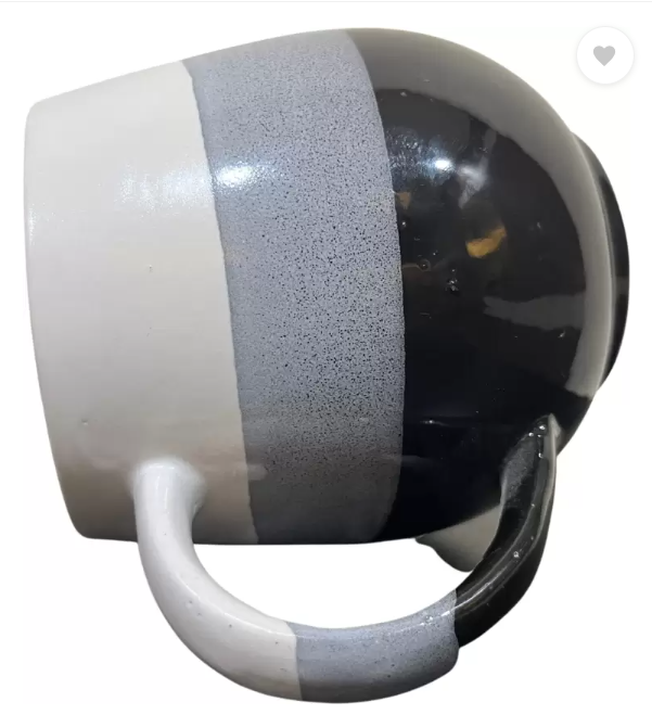 Black & White Coffee Mug – 500 ml - Image 5