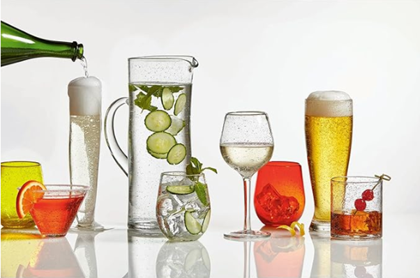 Bubble Glass Tall Pitcher - Image 5