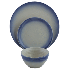 Multi-Color Stoneware Crockery Set