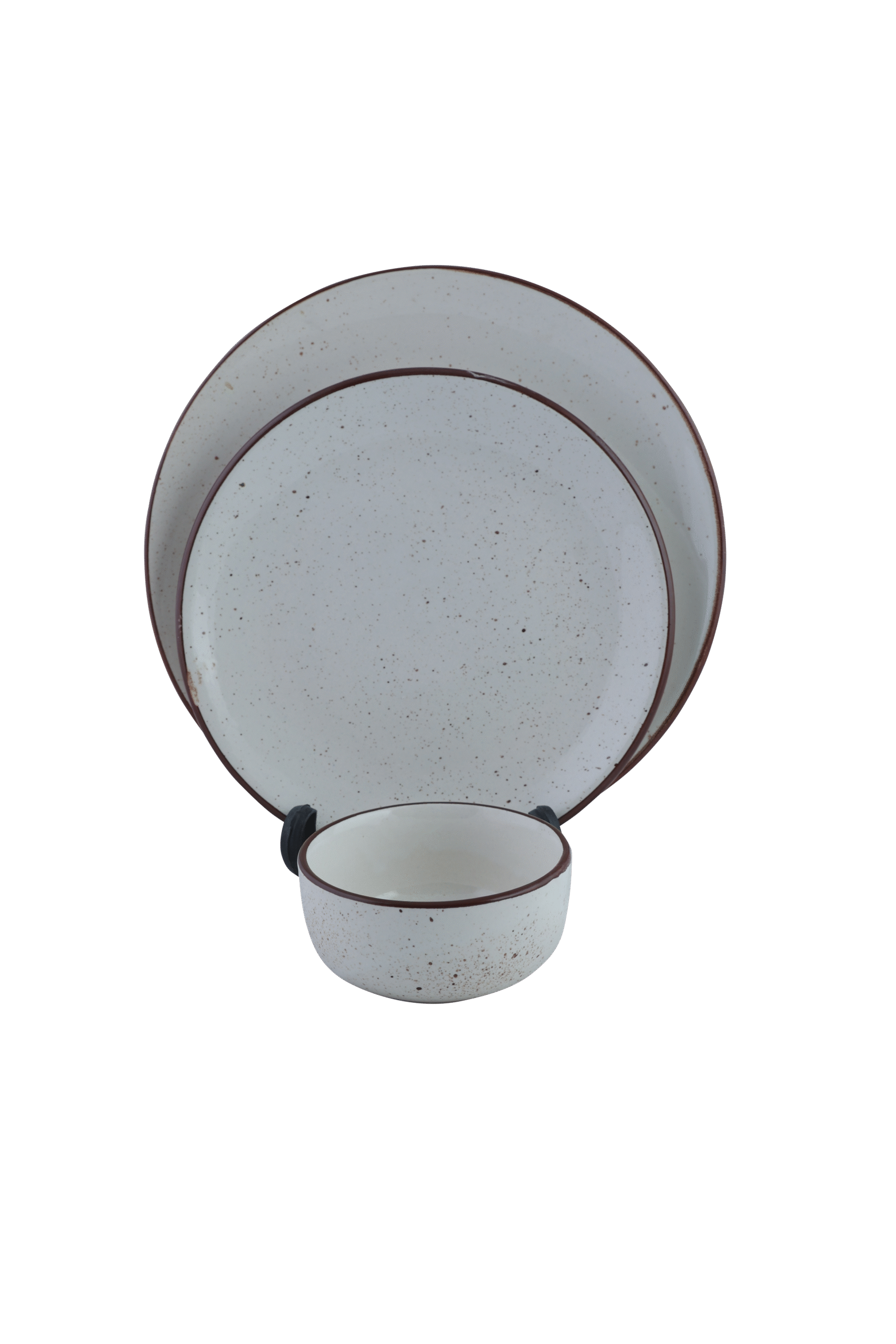 Multi-Color Stoneware Crockery Set - Image 3