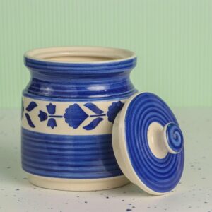 Blue Blossom Storage Jar