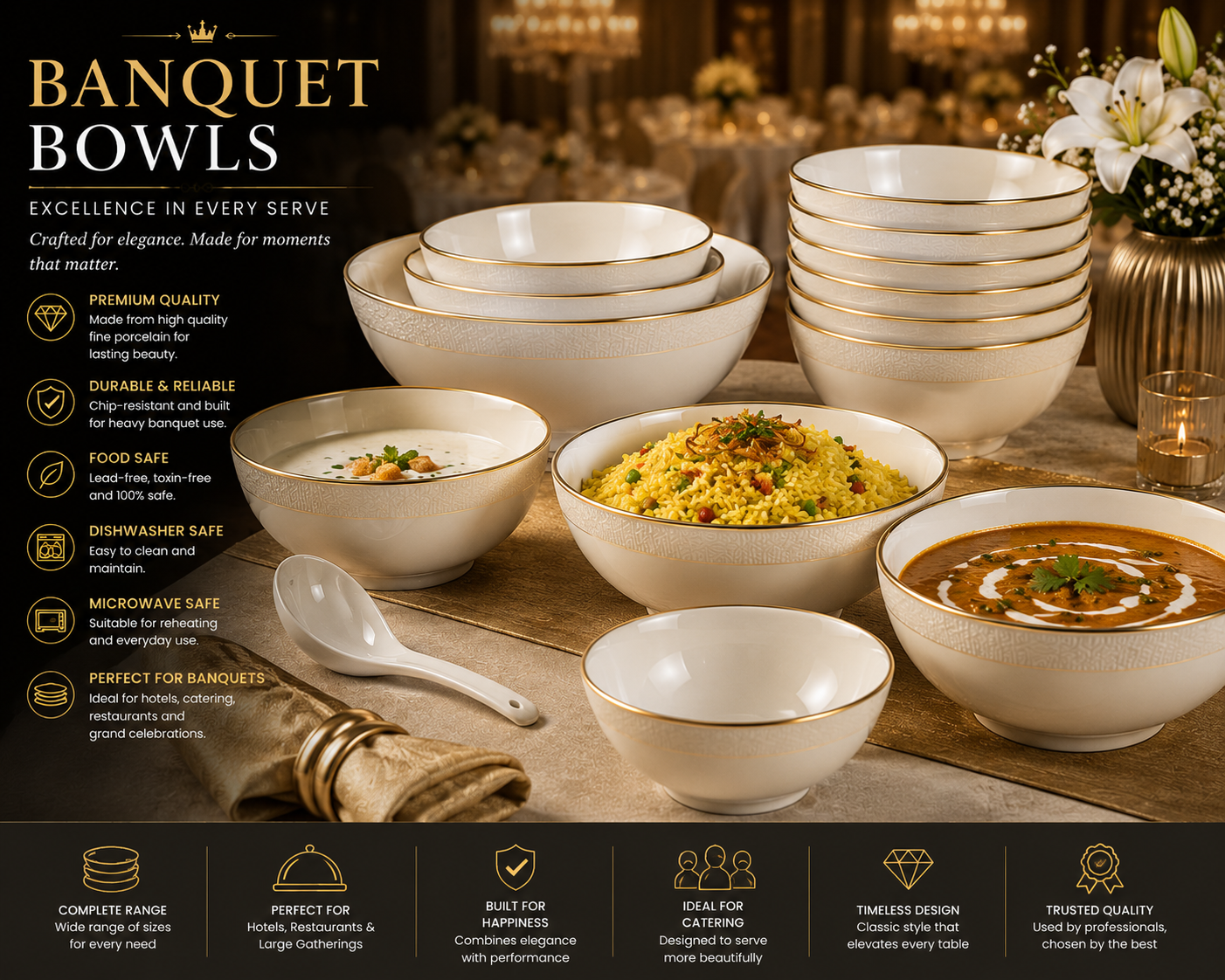 Banquet Bowls