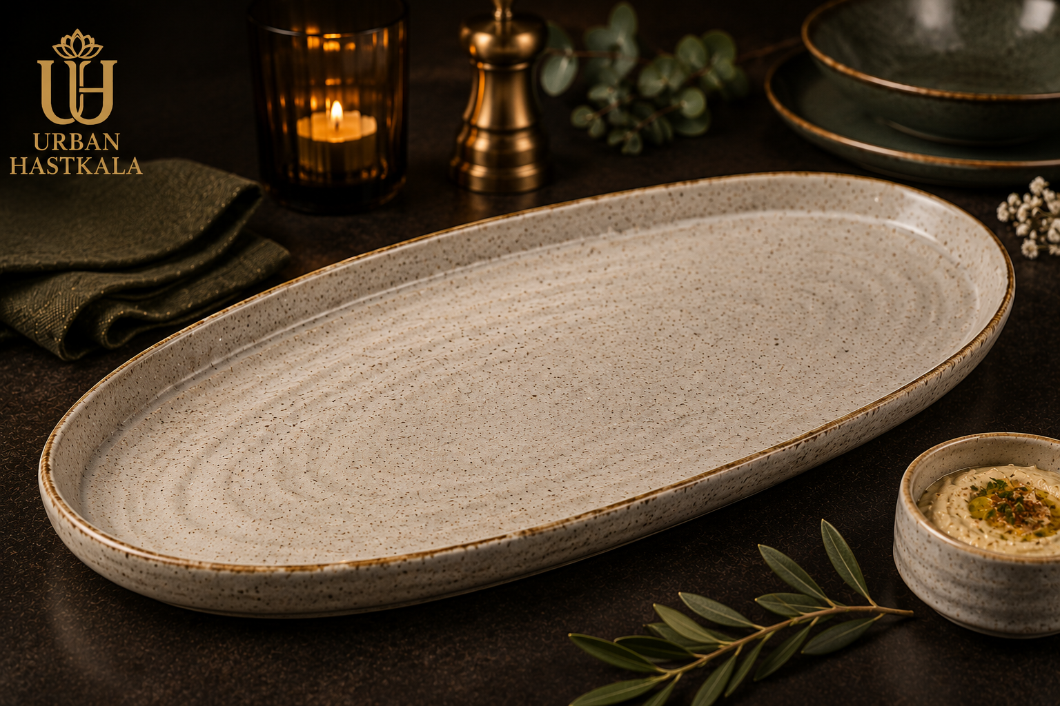 Stoneware Platters
